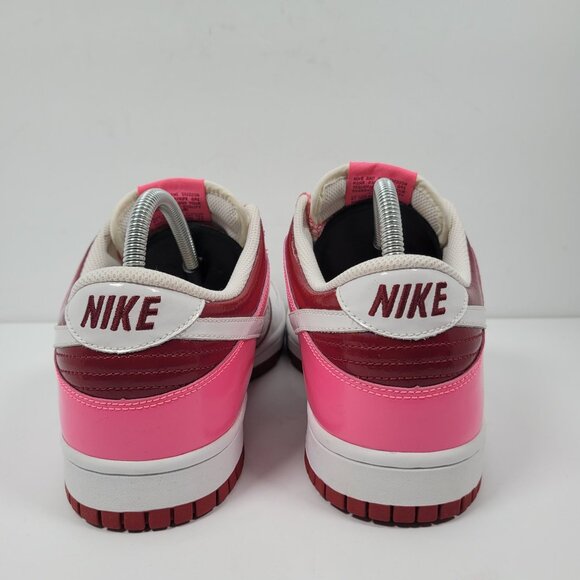 Nike Dunk Low Valentines Day Women's White Pink Red Shoes 317813-114 US Size 12 - Picture 4 of 8